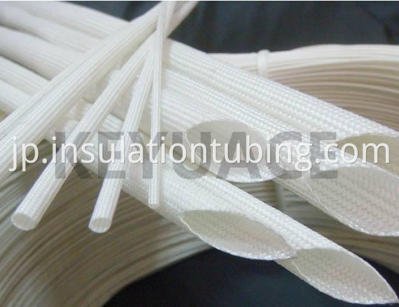 Silicone glass fiber sleeve